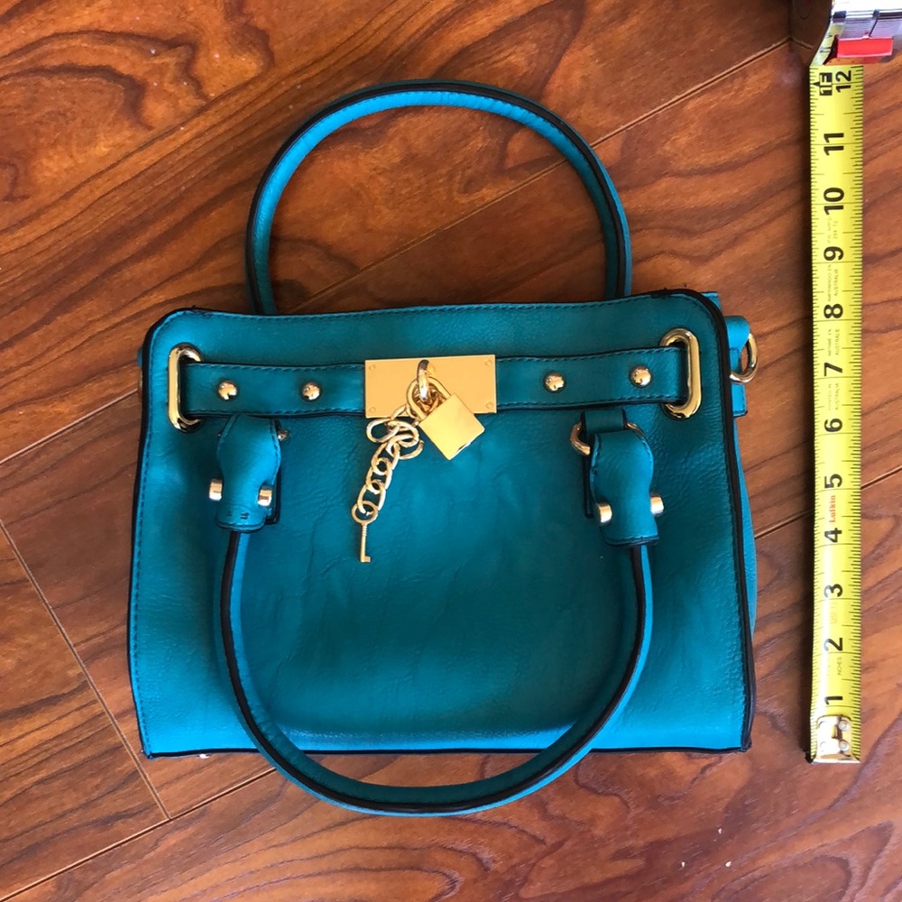 Teal Satchel